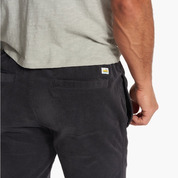 Vuori Optimist Corduroy Pant - Medium, Charcoal - Picture 3 of 6